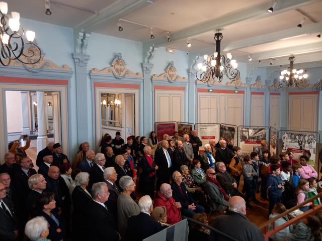 Présentation de l'exposition de l'ONACVG sur la guerre d'Algérie